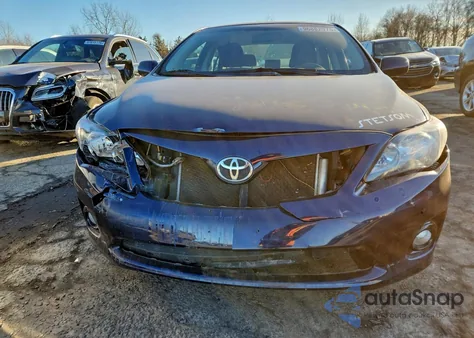 2012 Toyota Corolla Base from USA, damaged, VIN 2T1BU4EE4CC791636